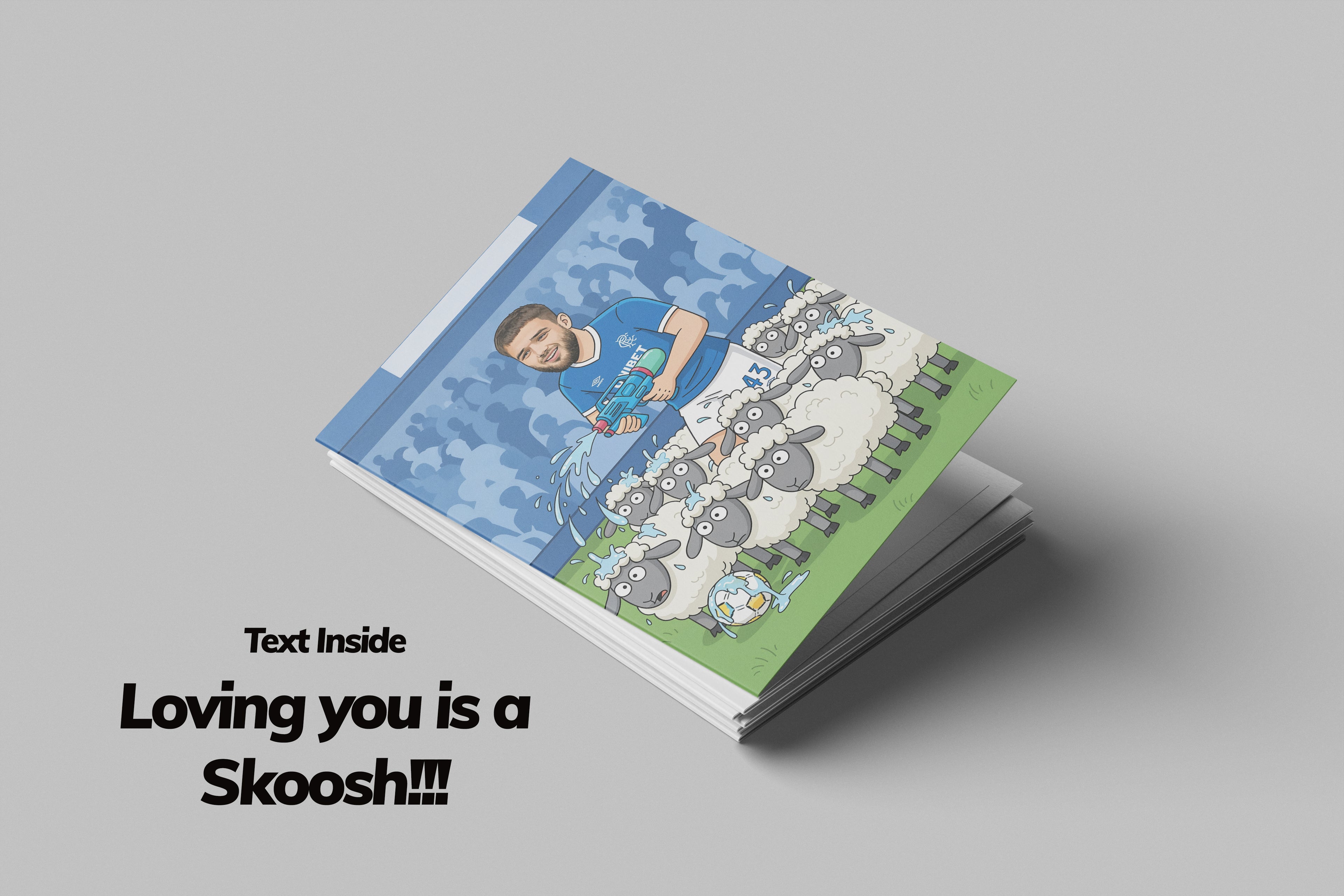 Loving you is a Skoosh Valentines Card